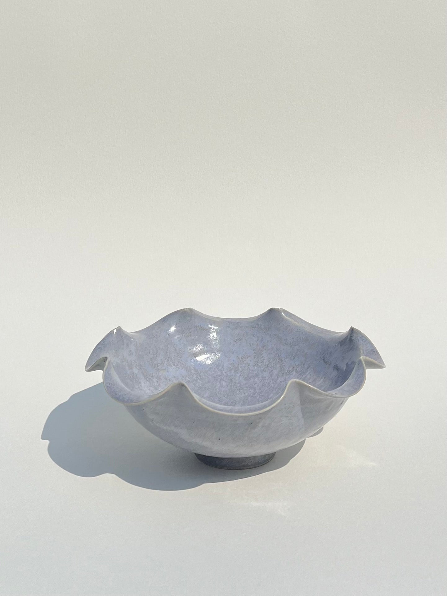 Midi Frilly Bowl - Lilac