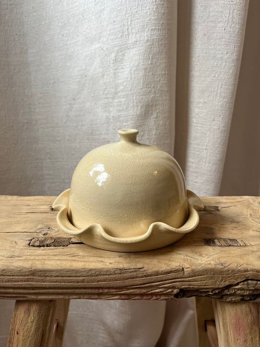 Frilly Butter Dish