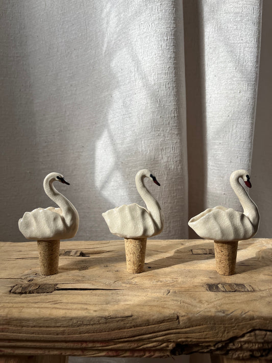 Swan Bottle Stopper