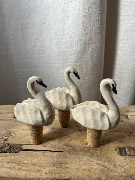 Swan Bottle Stopper