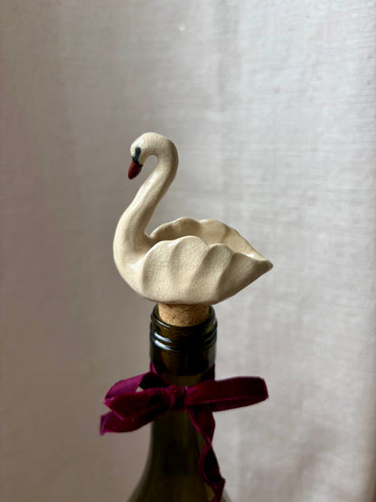 Swan Bottle Stopper