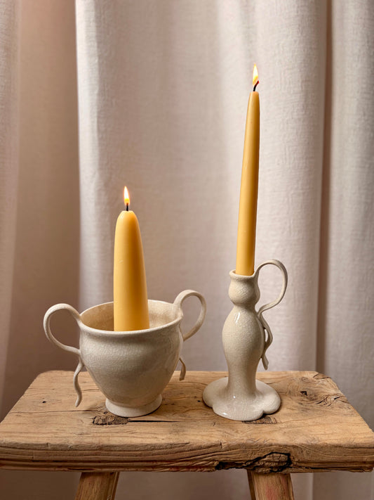 Clover Leaf Candlestick