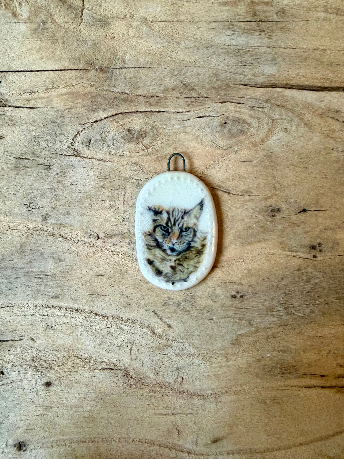 Custom Pet Portrait Miniatures ~ Pendant