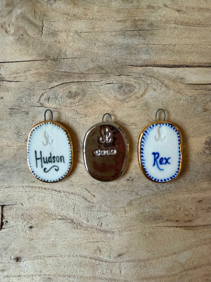 Custom Pet Portrait Miniatures ~ Pendant