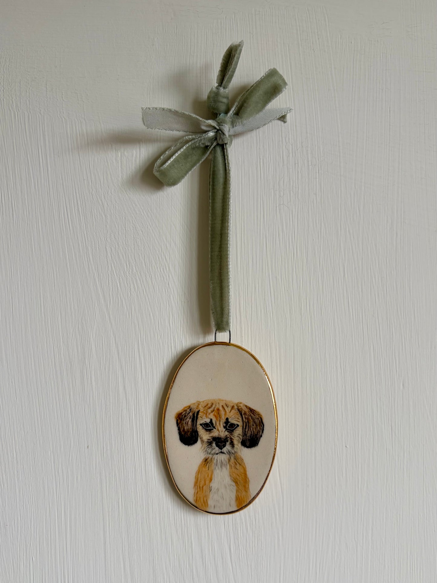 Custom Pet Portrait Miniature ~ Wall Art