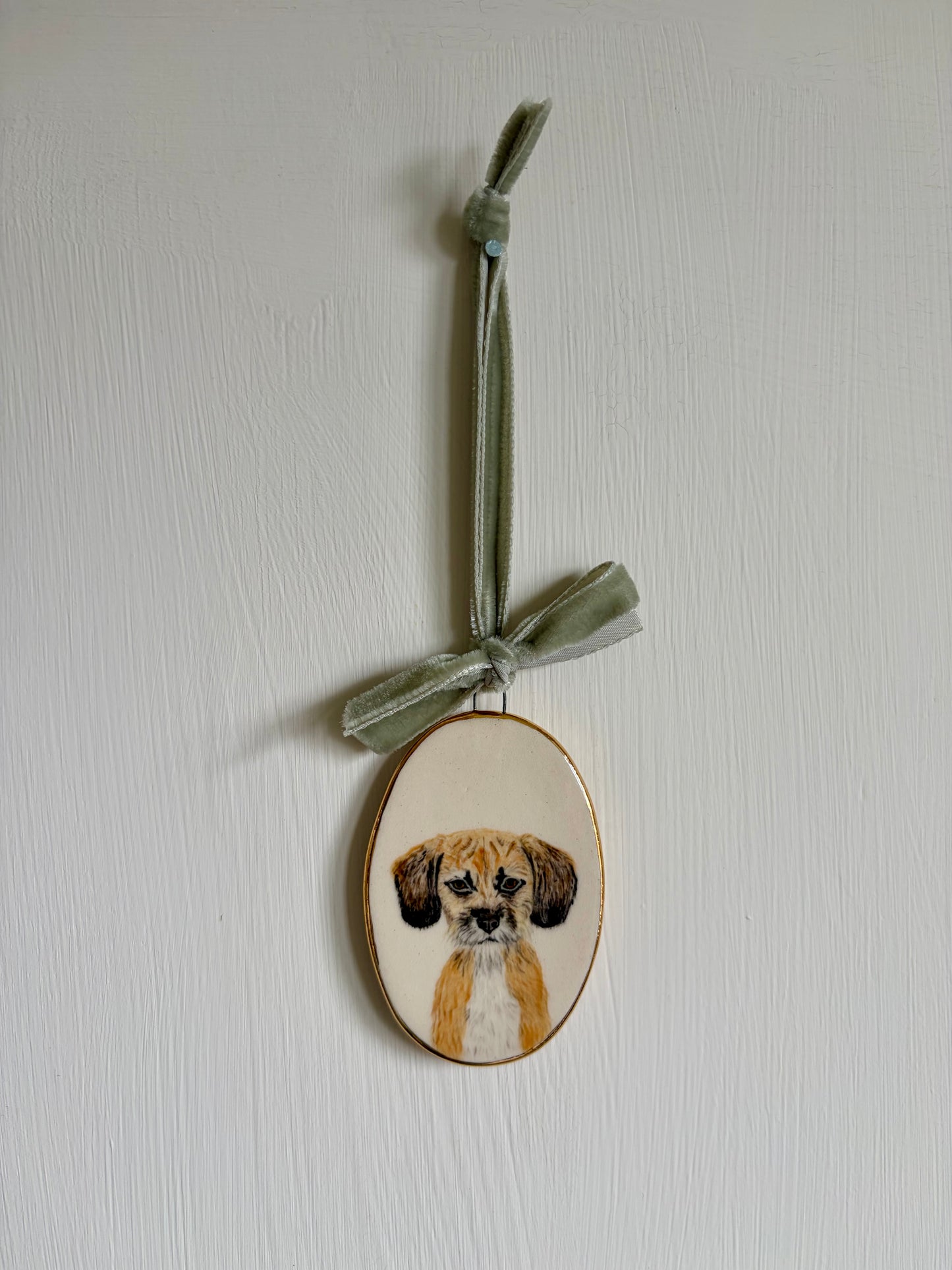 Custom Pet Portrait Miniature ~ Wall Art