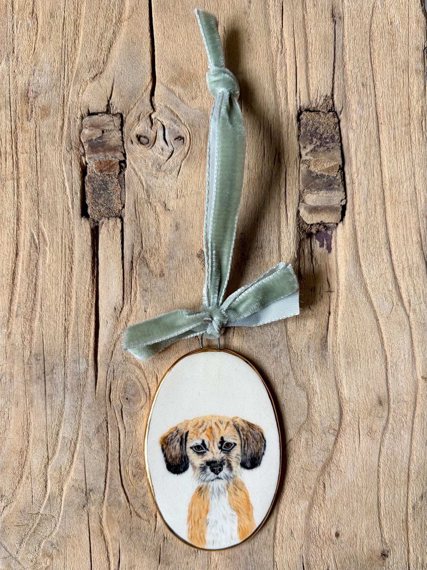 Custom Pet Portrait Miniature ~ Wall Art