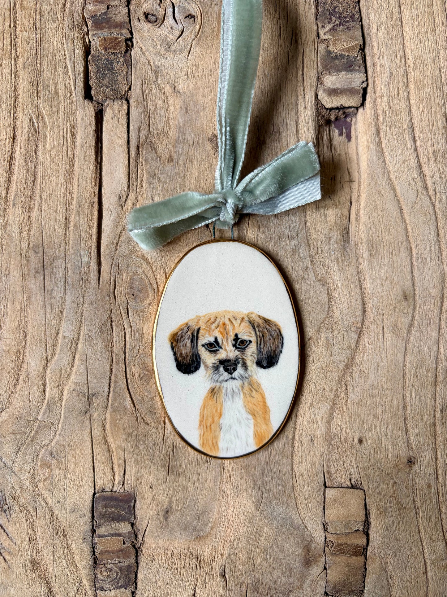 Custom Pet Portrait Miniature ~ Wall Art